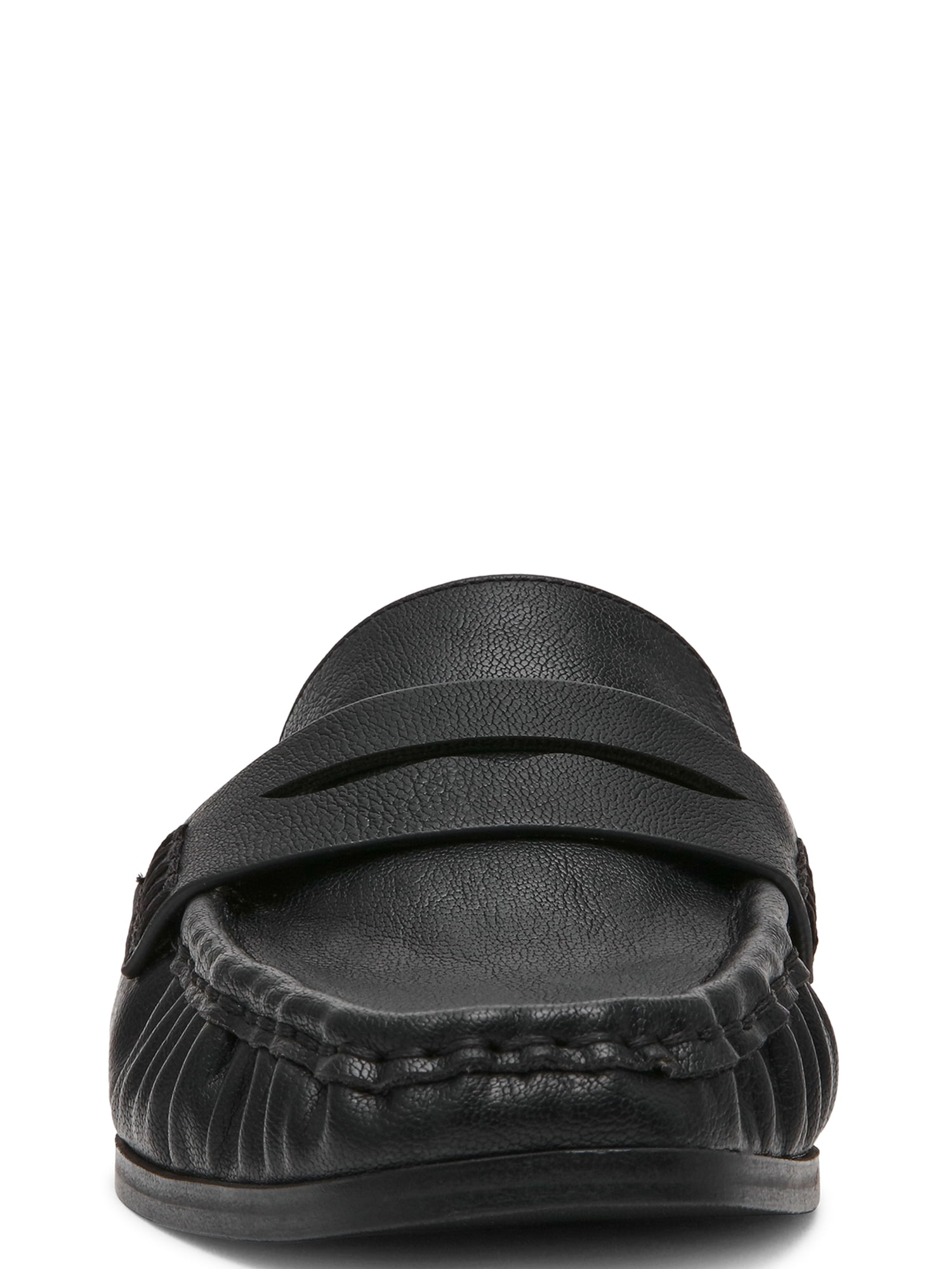 DV Dolce Vita Women's Messner Slide On Pleated Loafer Mule