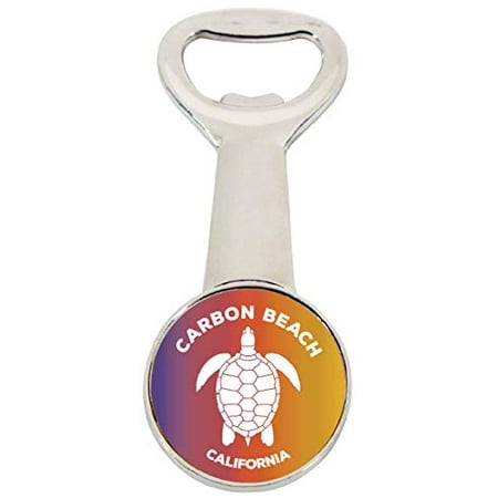 

Carbon Beach California Turtle Design Souvenir Magnetic Bottle Opener