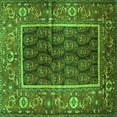 thumbnail image 1 of Ahgly Company Indoor Square Persian Green Traditional Area Rugs, 4' Square, 1 of 1