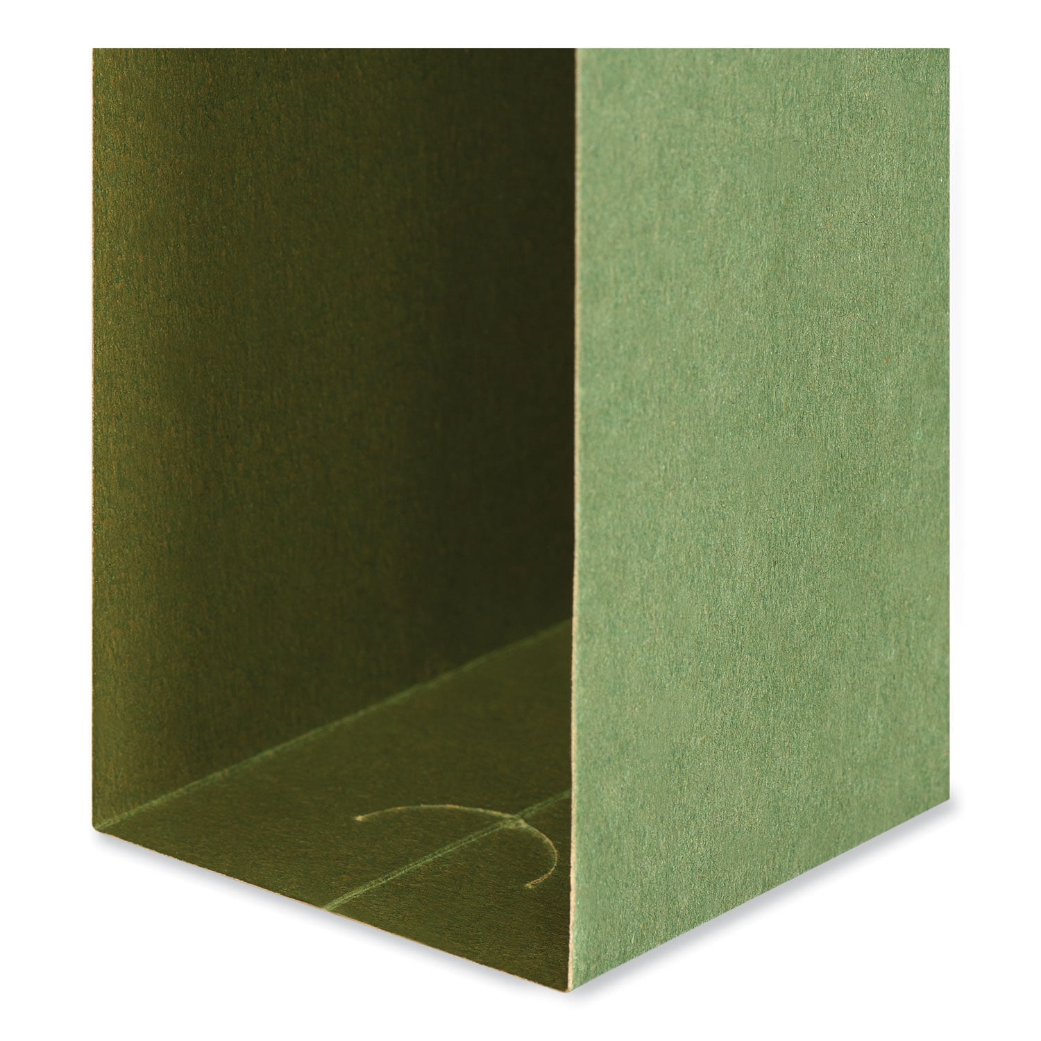 Universal Box Bottom Hanging File Folders, Letter Size, 1/5-Cut Tab, Standard Green, 25/Box (14142)