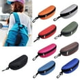 thumbnail image 7 of Portable Zipper Sunglasses Case with Clip, Unisex Hard Shell Box Shockproof Protective Travel Eyeglasses Case Glasses Storage Box, 7 of 7