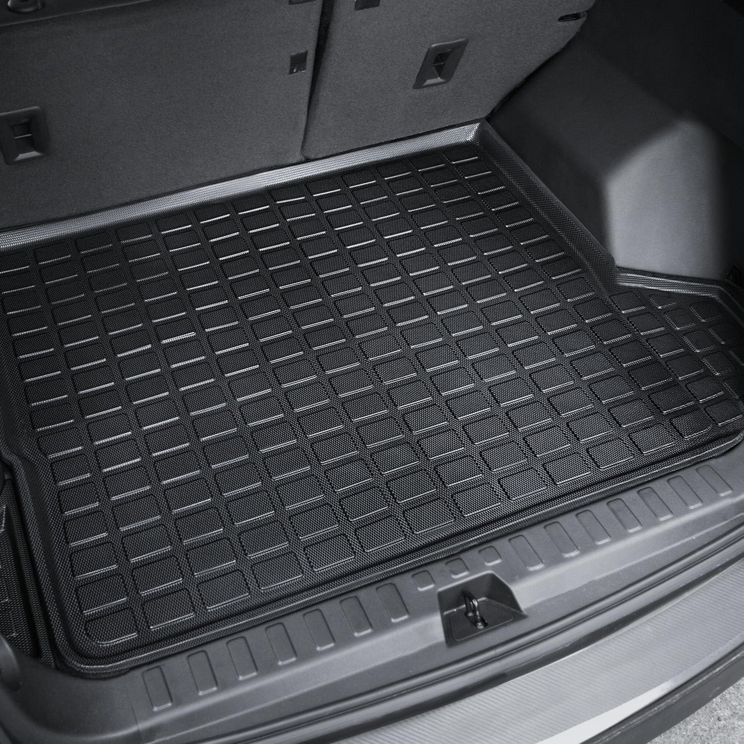 DIKSOAKR Floor Mats & Cargo Liner for Chevrolet Trax 2024-2025 Custom Fit All Weather TPE Rubber Floor Liner 1st&2nd Row&Trunk Mat Full Set Car Floor Mats