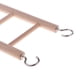 thumbnail image 3 of de madera Loro Hámster Ratón Jerbo Escalera Juguete Jaula de pájaros 4 escalones Yuyangstore Escaleras del puente de la escalera del hámster, 3 of 4