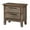 Vintage Brown, variant on New Classic Furniture Cagney Solid Wood 2-Drawer Nightstand in Chestnut Brown