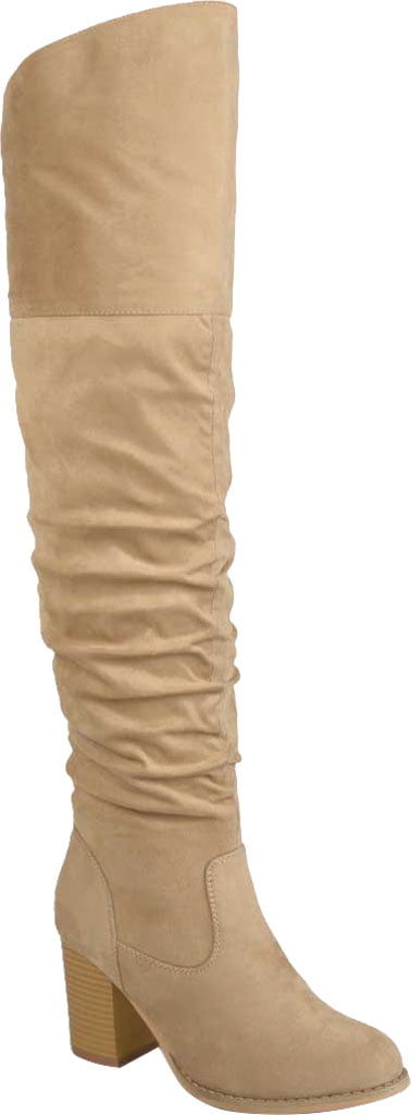 Women's Journee Collection Kaison Extra Wide Calf Over The Knee Slouch ...
