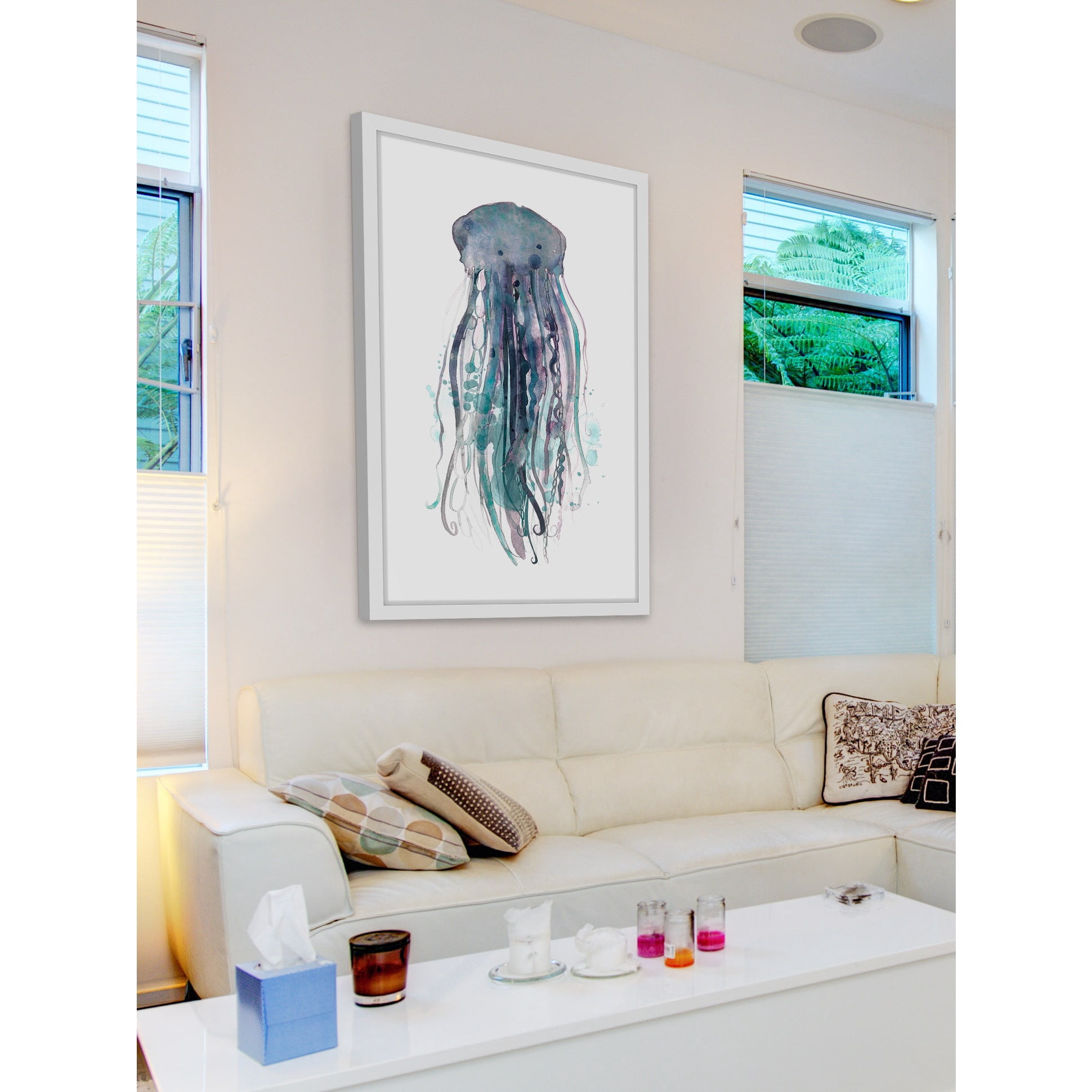 Marmont Hill "Tentacles III" Framed Painting Print
