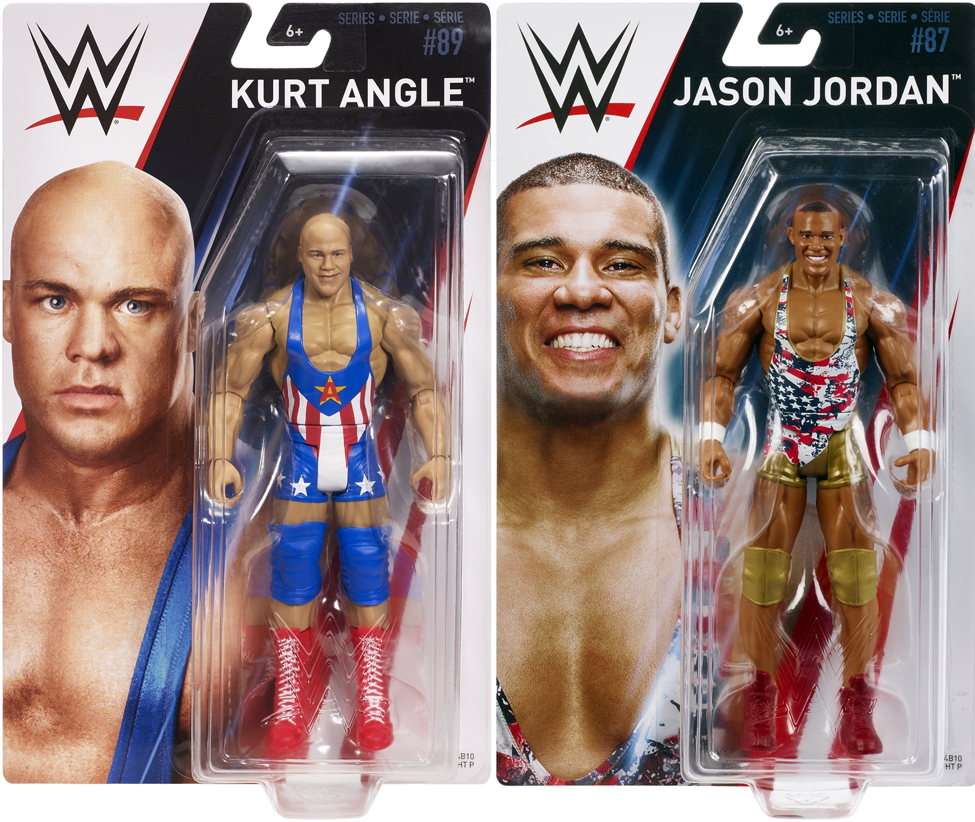 Kurt Angle WWE Mattel Basic SummerSlam Brand New Action Figure Mint Package...