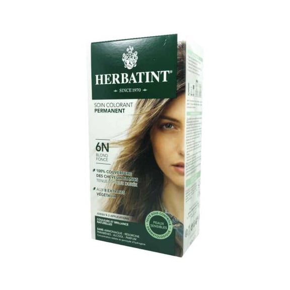Herbatint 6N Dark Blonde Hair Dye 150ml