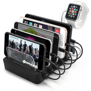 Xtreme Multi-Port USB Desktop Charger with 5 USB and 1 Type-C - Charge  Multiple Devices Simultaneously 