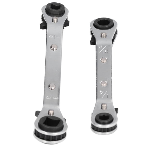 Llave de trinquete NikouMX Acero Inoxidable para Refrigerador y Aire Acondicionado