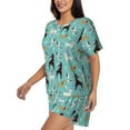 thumbnail image 2 of Xecao Cute Dog print Swimsuit for women, Summer-ready, sporty style.Quick-dry fabric. Many sizes & colors., 2 of 9