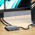 thumbnail image 5 of Satechi Hub USB-C 4 Ports avec Adaptateur PD Gris Cosmique, 5 of 5