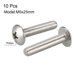 thumbnail image 2 of Tornillos de máquina Unique Bargains, M5x25mm Tornillo Phillips, Acero inoxidable 304, Sujetadores Tornillos 10Pcs, 2 of 3