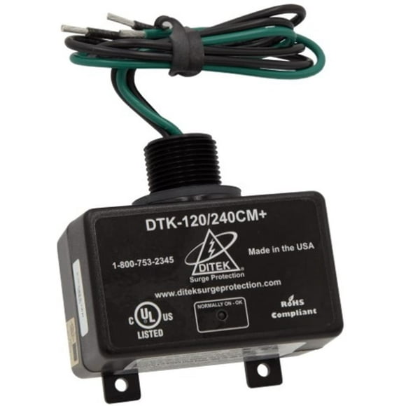 Protector paralelo para supresor de sobretensiones DITEK DTK-120/240CM+