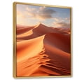 thumbnail image 2 of Designart "Mystical Sands of Egypt I" Egypt Floater Framed Wall Art Living Room, 2 of 7