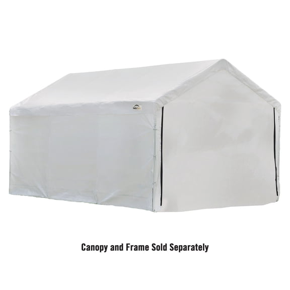 ShelterLogic MaxAP 10 x 20 x 1 ft White Canopy Enclosure Kit (Frame And Canopy Sold Separately)