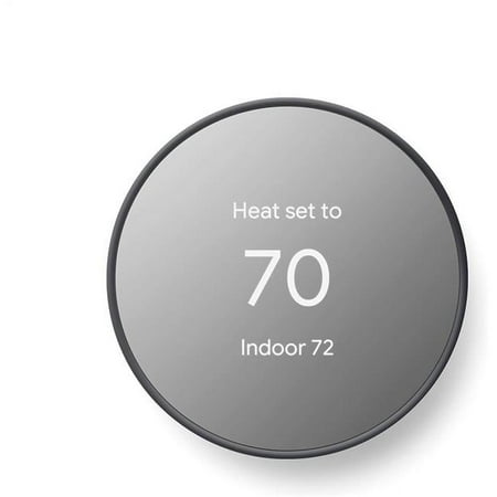 Google Nest TRVAL128908 Programmable Wifi Thermostat Charcoal Thermostat