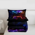 thumbnail image 4 of Teen Gaming Bedding Sets Full with Comforter,Duvet Insert,Lightweight 3 Pcs, 4 of 7