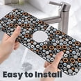 thumbnail image 6 of Kdxio Colorful Screws Pattern Non-Slip Diatom Mud Faucet Drain Pad,Self Absorbent Mat for Kitchen Sink for Variety Kitchen & Bathroom Countertops, 6 of 7