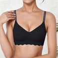 thumbnail image 2 of Wdgfv Women's Front Closure Push Up Bra Plus Size Support Non Underwire Comfortable T Shirt Vest, 2 of 4