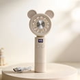 thumbnail image 4 of Smart Handheld Rechargeable Fan - Portable Usb Fan with Stepless Speed Adjustment, Quiet Operation for Travel and Home Use, JKODE, 4 of 7