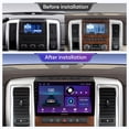 thumbnail image 2 of Estéreo de coche con visualización táctil de 10 pulgadas para Dodge Ram 1500 2500 3500 (2009-2012), kit de repuesto de radio con CarPlay Android Auto DSP BT GPS Navigation (2 GB+64 GB), 2 of 5