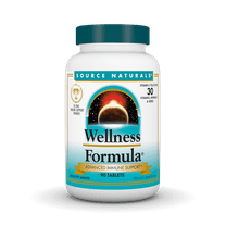 Source Naturals Wellness Formula Bio-Aligned Vitamins - Immune System Support Supplement & Immunity Booster - 90 Tablets