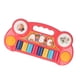 thumbnail image 1 of Piano de Tambor ANGGREK para Bebé con Reconocimiento de Color Rojo para Niñas de 1 A 3 años, 1 of 8