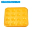 thumbnail image 3 of Unique Bargains Pool Ball Tray Billiard Ball Holder Snooker Storage Tray Pool Table 16 Balls, Yellow/Blue 2 Pack, 3 of 6