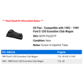 thumbnail image 2 of Oil Pan - Compatible with 1983 - 1989 Ford E-250 Econoline Club Wagon 1984 1985 1986 1987 1988, 2 of 2