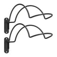 thumbnail image 1 of 2 piezas Rack de almacenamiento de estantería de casco montada en la pared para cascos de motocicleta/bicicleta/béisbol instalar fácilmente el, 1 of 7