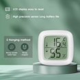 thumbnail image 4 of Termómetro para interiores, termómetro para el hogar 3 piezas Mini LCD Termómetro higrómetro portátil para interiores -20 ℃ 60 ℃, 10% 99% RH Adecuado para la habitación de los niños, la habitación de las personas mayores, etc. Kuyhfg Bienvenido a Kuyhfg, 4 of 5