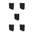 thumbnail image 3 of kurtrusly Black Multifunctional Bed Protective Covers For Versatile Sun Protection OxfordCloth Folding Bed black Type 3 5Set, 3 of 6
