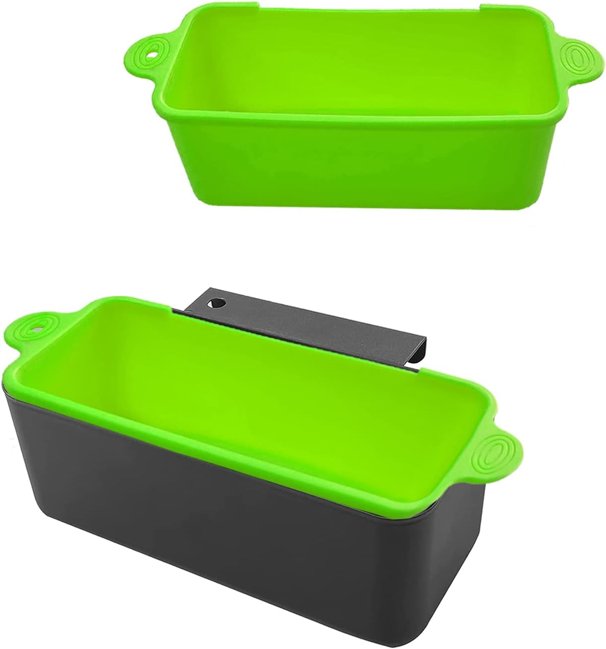 LOYATANK 2 Pack Silicone Grease Cup Liners for Blackstone Grill