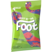 Fruit by the Foot Fruit Flavored Snacks, Berry Tie-Dye, 4 ct