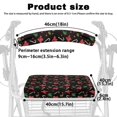 thumbnail image 6 of HELLHERO Dark Christmas Style Rollator Seat Cover Rollator Seat Covers for Elder Breathable Reusable for Protective Cover, 6 of 7