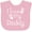 AD-Pink, variant on Inktastic I Love My Daddy Fathers Day Boys or Girls Baby Bib