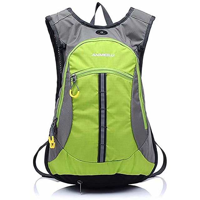 Mochila para bicicleta, mochila para bicicleta, mochila para bicicleta de monta?a, casco, protector de lluvia de malla, verde