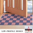 thumbnail image 3 of Red White and Blue Star Striped Pattern Door Rugs,Washable Non Slip Door Mats Indoor,Decorative Door Mats,Entry Mat Indoor for Entrance,Bedroom,Kitchen,Bathroom,17"x30", 3 of 6
