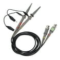2Pcs Oscilloscope Probe P6100 100MHz 1X 10X Alligator Clip Test Low