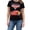 BLACK, variant on Disney Pixar Cars Lightning McQueen 95 Juniors Graphic T-Shirt, Vintage Wash, XS-XL