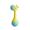 thumbnail image 2 of Musical Instrument Shaker | Giraffe Sand Maraca Chewable Toy | Sensory Stimulation Rhythmic Sound | Durable Lightweight Plastic | Yellow | 14x6x4.5cm | 1 Piece, 2 of 6