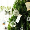 thumbnail image 4 of Cateissary Decoraciones para árboles de Navidad Bola Adorno de Navidad Regalo Presente Caja Decoración Cajas transparentes Kits de decoración para fiestas 6cm, 4 of 6