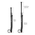thumbnail image 4 of 300PSI Shock Pump High Pressure Air Pump Schrader Valve Mountain Road Bike Pump with Gauge for Front Fork and Rear Suspension Air Shocks, 4 of 7