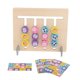 thumbnail image 1 of Montessori Toys Slide Puzzle Juego de colores y animales Juguetes educativos de Animales 1 Zulema niños rompecabezas memoria ajedrez, 1 of 8