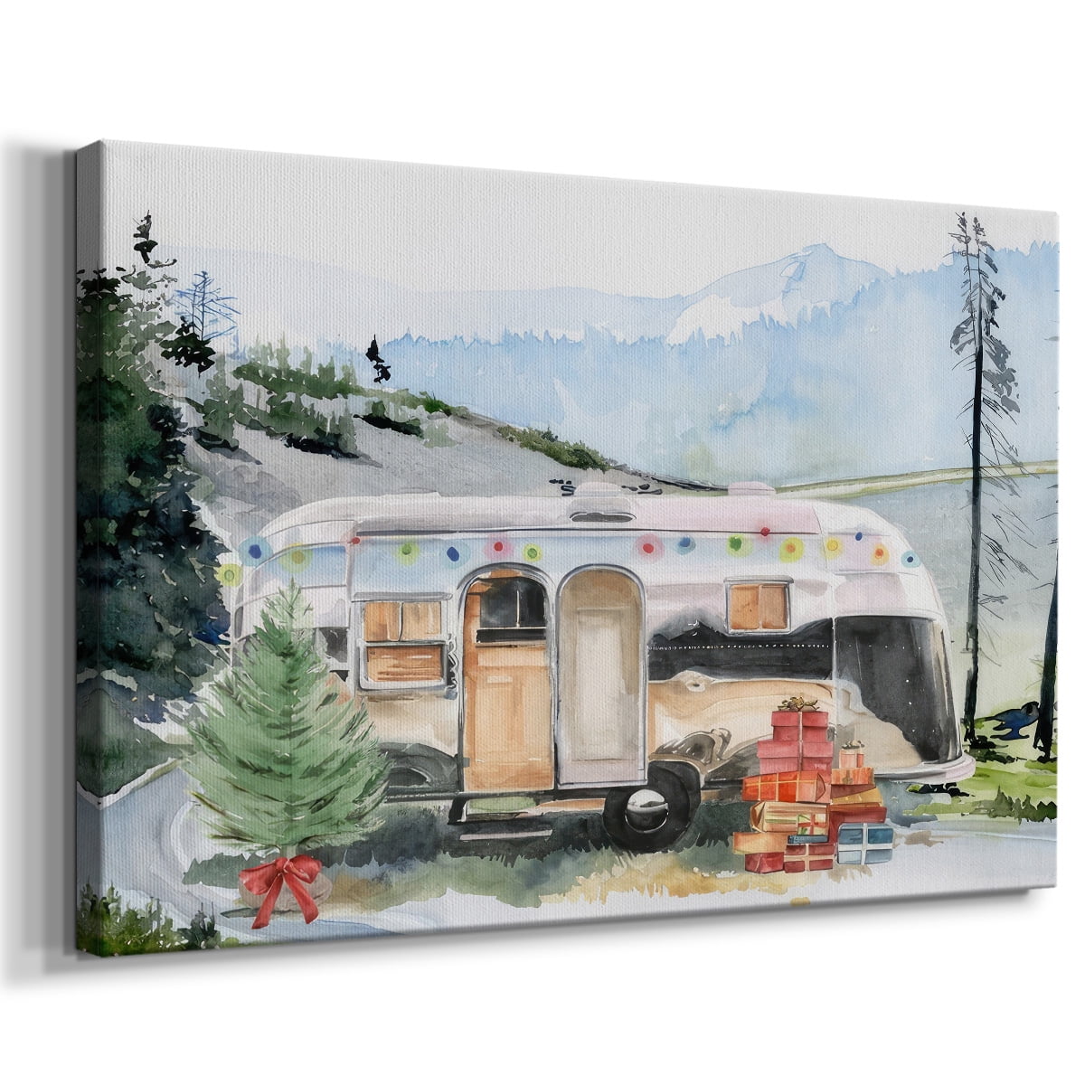 Holiday Vacation I- Gallery Wrapped Canvas