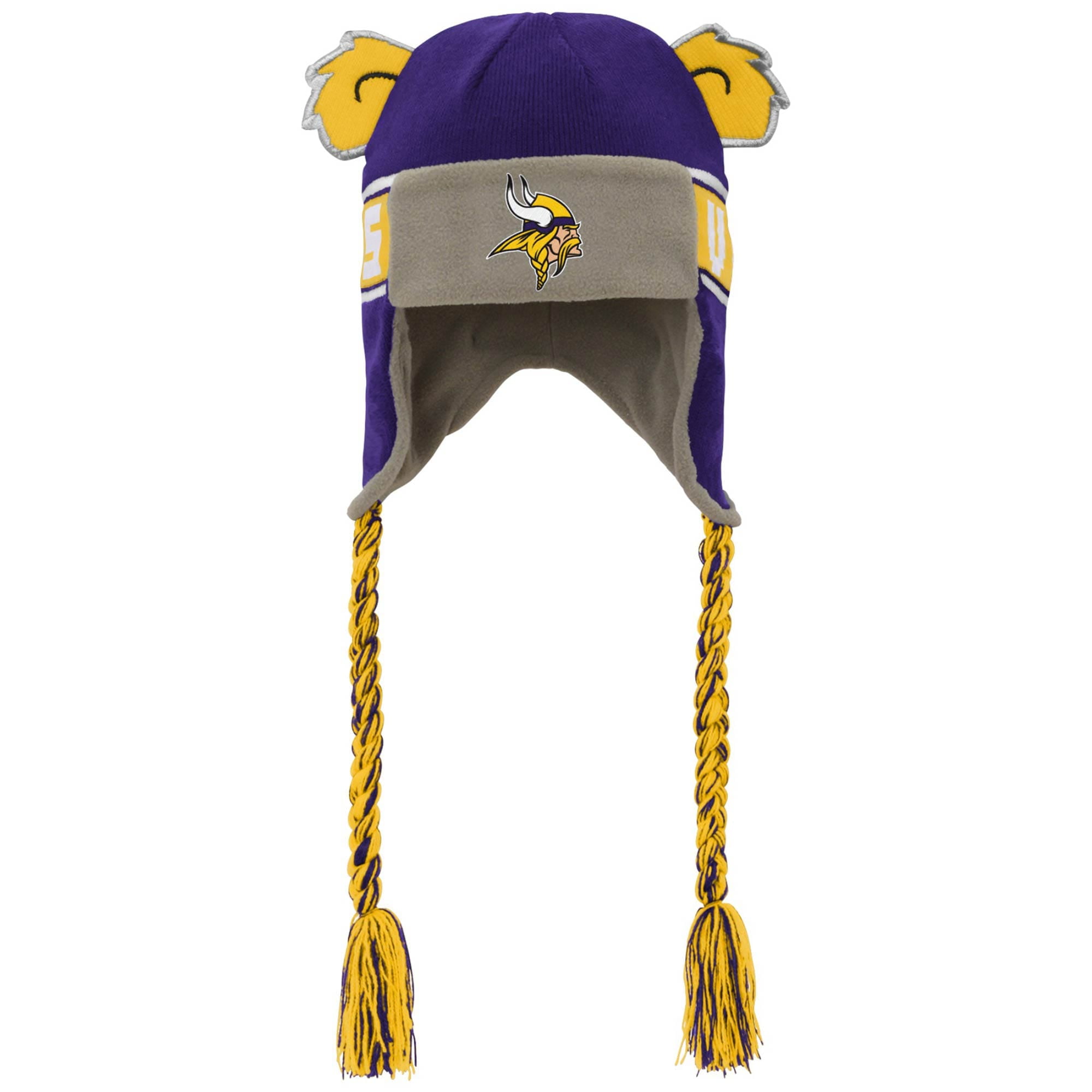 NWT NCAA Team Apparel Nebraska Cornhuskers Mohawk Tassel Knit Beanie Hat 