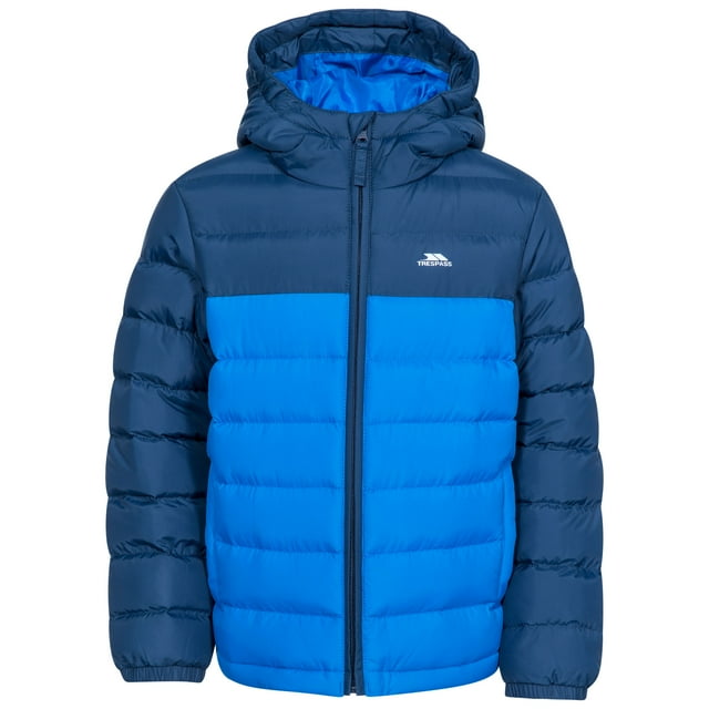 Trespass Manteau Matelassé pour Enfants Doudoune Manteau d'École Garçons Filles Oskar