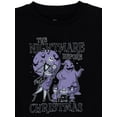 thumbnail image 2 of Nightmare Before Christmas Girls Graphic Crewneck Sweatshirt, Size 4-18, 2 of 3