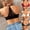 Black, variant on SBYOJLPB Women's Bras Solid Color Front Button Underwear Gathered Lace Daily Bra